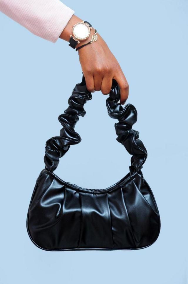 Pillow clutch puff bag