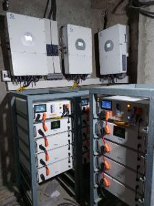 Lithium batteries for power backup system