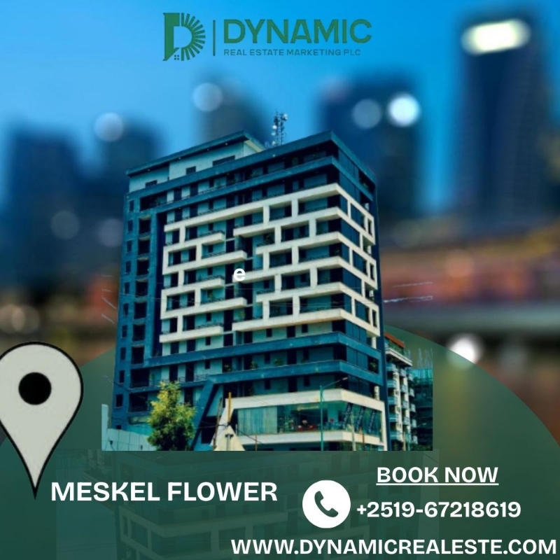 Dynamic Real Estate apartment for sale at meskel flower in Kirkos, Addis Ababa