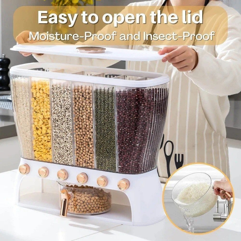 Multiple dispenser for cereals grains and pulse in Lemikura, Addis Ababa