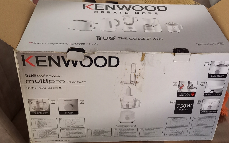 KENWOOD Multipro Compact Food Processor (FFP210) 750W 2.1L in Kirkos, Addis Ababa