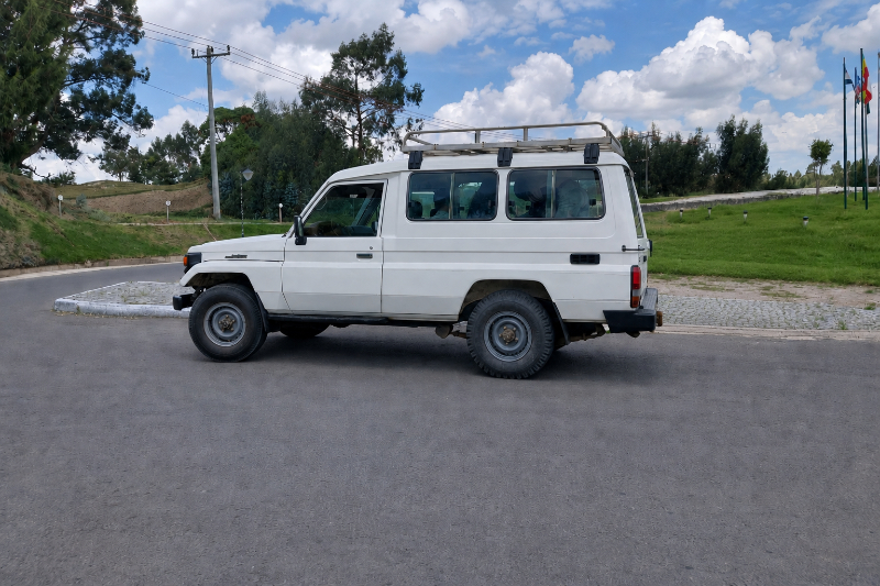 Toyota land cruiser in Bole, Addis Ababa